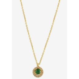 Stardiamant Kette mit Anhänger D3275G, D3276G, D3277G, mit Rubin, Saphir oder Smaragd und Brillanten