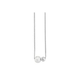 CAÏ Collierkettchen 925/- Sterling Silber rhodiniert Perle