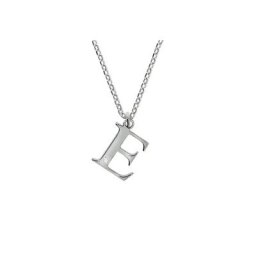 Diamonds by Ellen K. Kette mit Anhänger 925/- Sterling Silber Diamant 0,008ct. Buchstabe E (Set, 2-tlg)