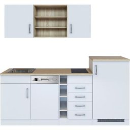 HELD MÖBEL Küche Mali, Breite 210 cm, mit E-Geräten