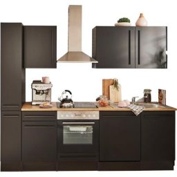 BASIC by Balculina Küchenzeile Jazz, Breite 250 cm, wahlweise mit E-Geräten