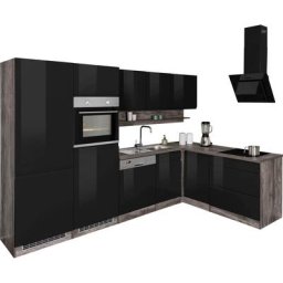 HELD MÖBEL Küche Virginia, Stellbreite 290/190 cm cm, wahlweise mit Induktion