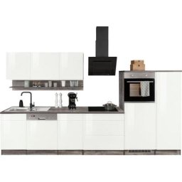 HELD MÖBEL Küche Virginia, Breite 350 cm, wahlweise mit Induktion