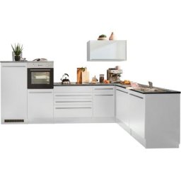BASIC by Balculina Küche Jazz, Stellbreite 320/175 cm, wahlweise mit E-Geräten