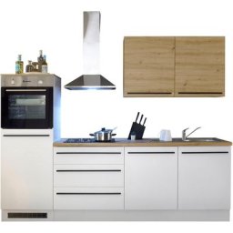 BASIC by Balculina Küchenzeile Noah, Breite 260 cm, wahlweise mit E-Geräten