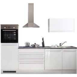 BASIC by Balculina Winkelküche Jazz, Breite 260 cm, wahlweise mit E-Geräten