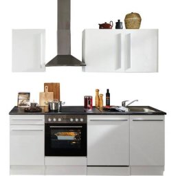 BASIC by Balculina Küchenzeile Jazz, Breite 220 cm, wahlweise mit E-Geräten