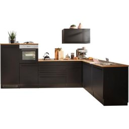 BASIC by Balculina Küche Jazz, Stellbreite 320/175 cm, wahlweise mit E-Geräten