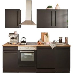 BASIC by Balculina Küchenzeile Jazz, Breite 220 cm, wahlweise mit E-Geräten