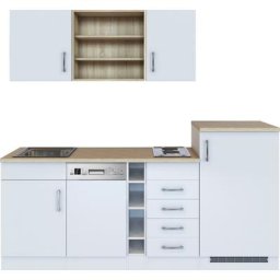 HELD MÖBEL Küche Mali, Breite 210 cm, mit E-Geräten