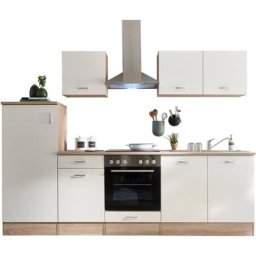 BASIC by Balculina Küchenzeile Andy, Breite 270 cm, wahlweise mit E-Geräten