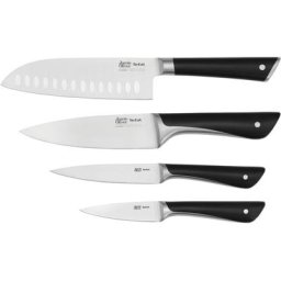Tefal Messer-Set K267S4 Jamie Oliver (Set, 4-tlg), hohe Leistung, unverwechselbares Design, widerstandsfähig/langlebig