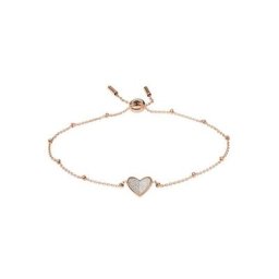 Fossil Edelstahlarmband Herz, VINTAGE GLITZ, JF03647791