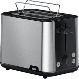 Braun Toaster PurShine HT1510 BK, 2 kurze Schlitze, 900 W