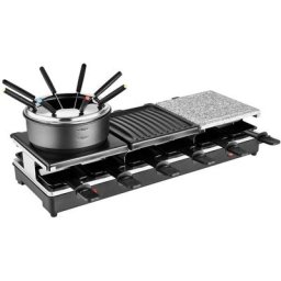 Team Kalorik Raclette TKG RAC 1017, 8 Raclettepfännchen, 1650 W