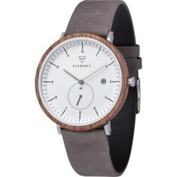 KERBHOLZ Herrenuhr Holz, Edelstahl Herrenuhren