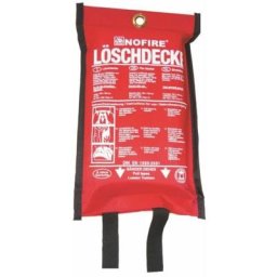 Löschdecke 120 cm x 180 cm im Polybag