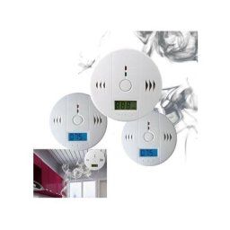 Co Melder Alarm Kohlenmonoxid 3x Gasmelder Rauchmelder Gaswarner lcd Anzeige Kohlenmonoxidmelder