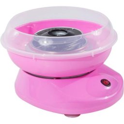 HOMCOM Zuckerwattemaschine Zuckerwattegerät Zuckerwatte Maschine (Modell 1/Rosa) - Rosa