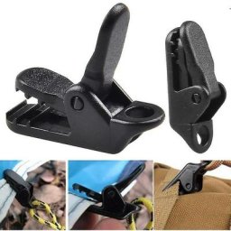 Markisenklemme Plane Feste Clips Schnappbügel Zelt Camping Survival Tighten Outdoor Tool
