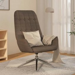Vidaxl - Relaxsessel Dunkelgrau Wildleder-Optik Grau