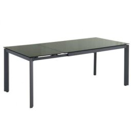 Garten-Esstisch - Aluminium - ausziehbar für 4 bis 6 Personen - l 140/200 cm - Anthrazit - palaos