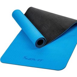 Tpe Gymnastikmatte, 190x100x0,6cm, hellblau - Movit