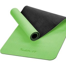 Tpe Gymnastikmatte, 190x60x0,6cm, hellgrün - Movit