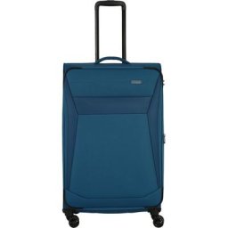 4-Doppelrollen-Trolley, Weichgepäck, Teleskopstange, TSA-Schloss, 90 L