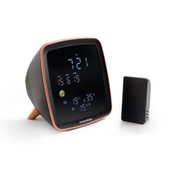 Thomson Radiowecker TH383966 CT500BT schwarz mit Wetterstation