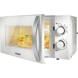 Hanseatic Mikrowelle 678906, Mikrowelle, 20 l, Auftaufunktion, weiß