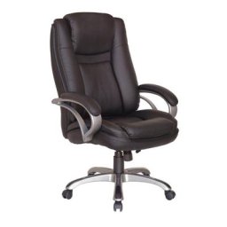 Homexperts Chefsessel Bud XXL, mit gepolsterten Armlehnen und Wippmechanik