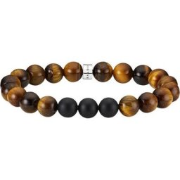 BALDESSARINI Armband Y2171B/90/GI, mit Tigeraugen und Onyx