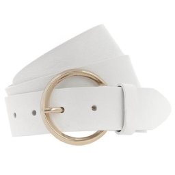 Vanzetti Gürtel Leder Weiss Damen