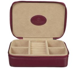 Windrose Schmuckkästchen Merino Charmbox klein Körbe & Aufbewahrung Rot Damen