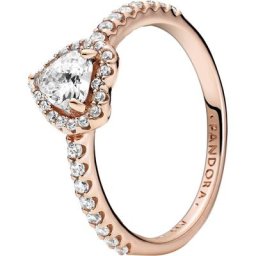 Damen Ring ""Herz 188421C02"", Pandora ROSE
