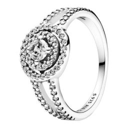 Damen Ring ""Doppelter Kranz 199408C01"", 925er Silber