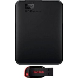 WD Elements Portable externe HDD-Festplatte (5 TB) 2,5