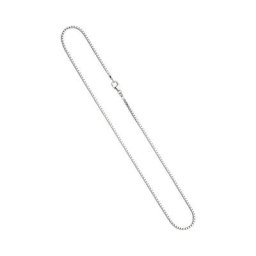 JOBO Silberkette Venezianerkette rhodiniert, 925 Silber 40 cm 1,2 mm