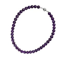 JOBO Kette ohne Anhänger, mit Amethyst 44 cm