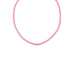 Firetti Collier Feminin, pink, 4 mm breit, mit Opal, Made in Germany