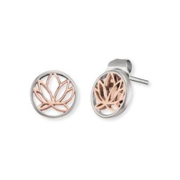 Engelsrufer Paar Ohrstecker Lotus, ERE-LILLOTUS-BI-ST