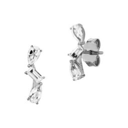 CAÏ Paar Ohrstecker 925/- Sterling Silber Weißtopas