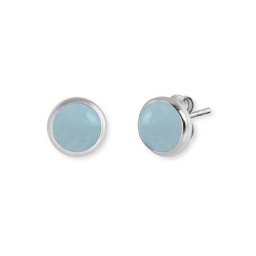 Engelsrufer Paar Ohrstecker POWERFUL STONE BLAUER ACHAT, ERE-BA-ST