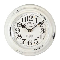 Ambiente Haus Wanduhr Kensington Wanduhr aus Metall 21cm