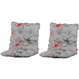 Siena Garden Sesselauflage Askella, (Set, 2 St), 100% Baumwolle