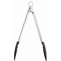 Cuisipro Kochzange, hitzebeständige Antihaft-Enden aus Nylon, Verschlussfunktion, 40,6 cm