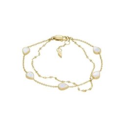 Fossil Armband Tropfen, JEWELRY, JF04317710, mit Perlmutt