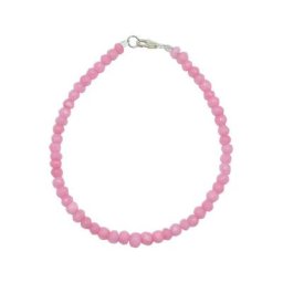 Firetti Armband Pink, 4 mm breit, schimmernd, mit Opal, Made in Germany