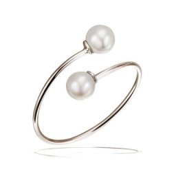 goldmaid Perlenring, 585/- Rotgold 2 Zuchtperlen 5mm weiß, massiv